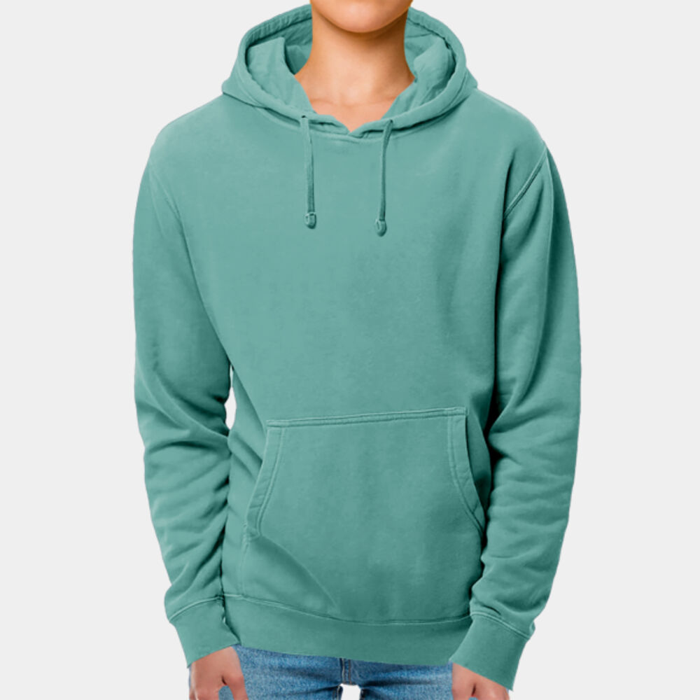 Midweight Pigment-Dyed Hooded Sweatshirt (WMN) Thumbnail