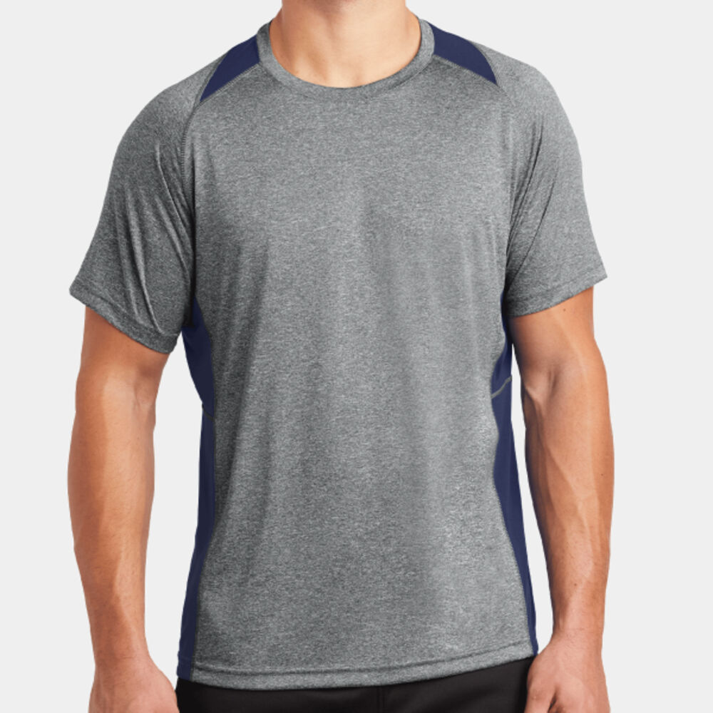 Heather Colorblock Contender Tee Thumbnail