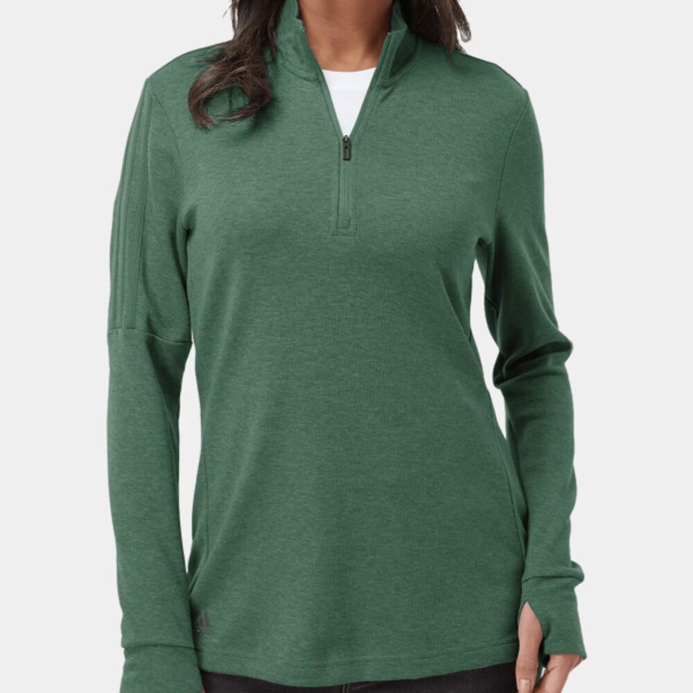 Women's 3-Stripes Quarter-Zip Sweater Thumbnail