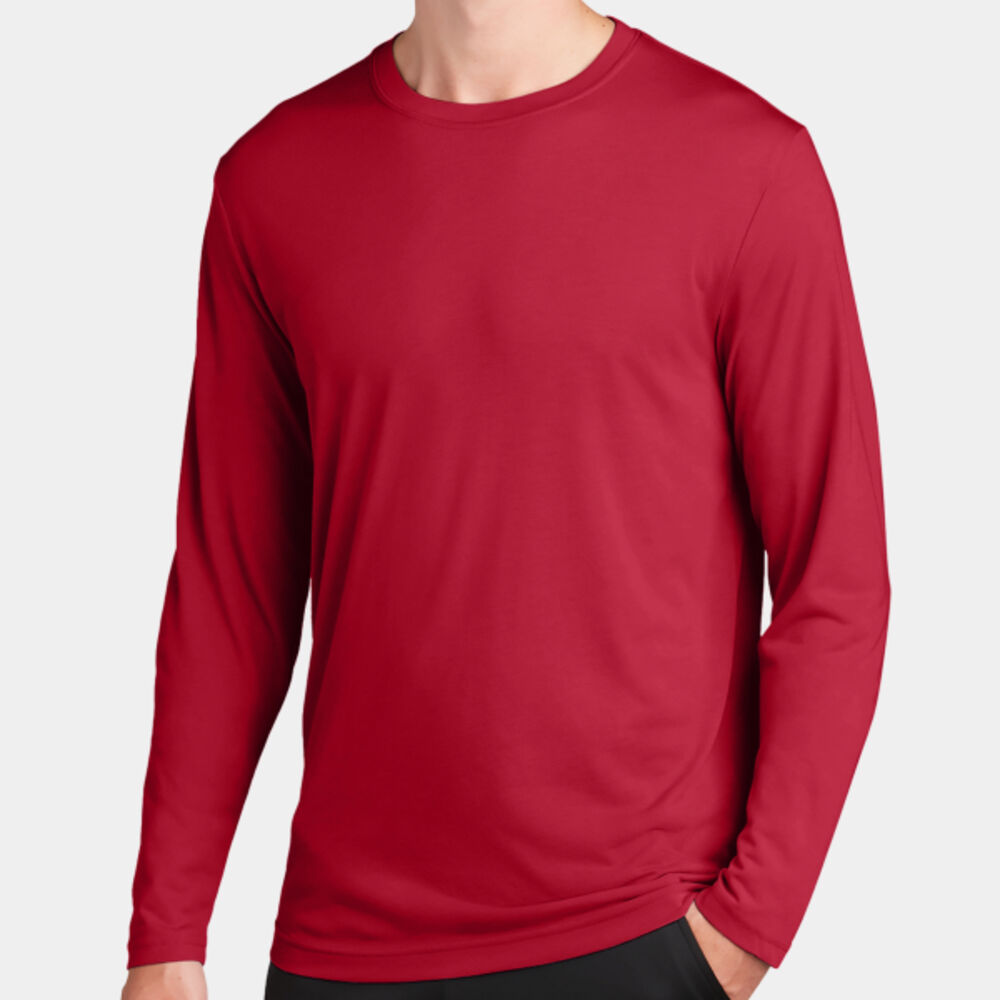 Long Sleeve PosiCharge ® Competitor Cotton Touch Tee Thumbnail
