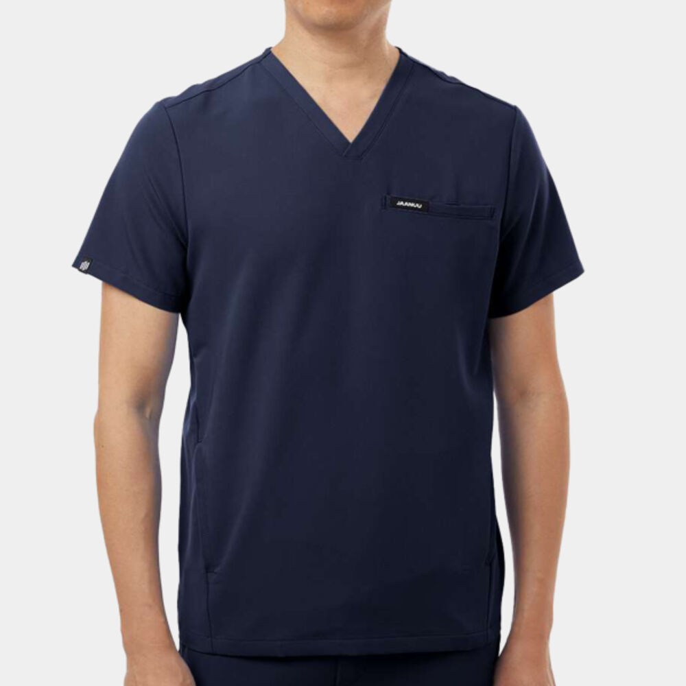 Platt 3-Pocket Scrub V-Neck Top Thumbnail