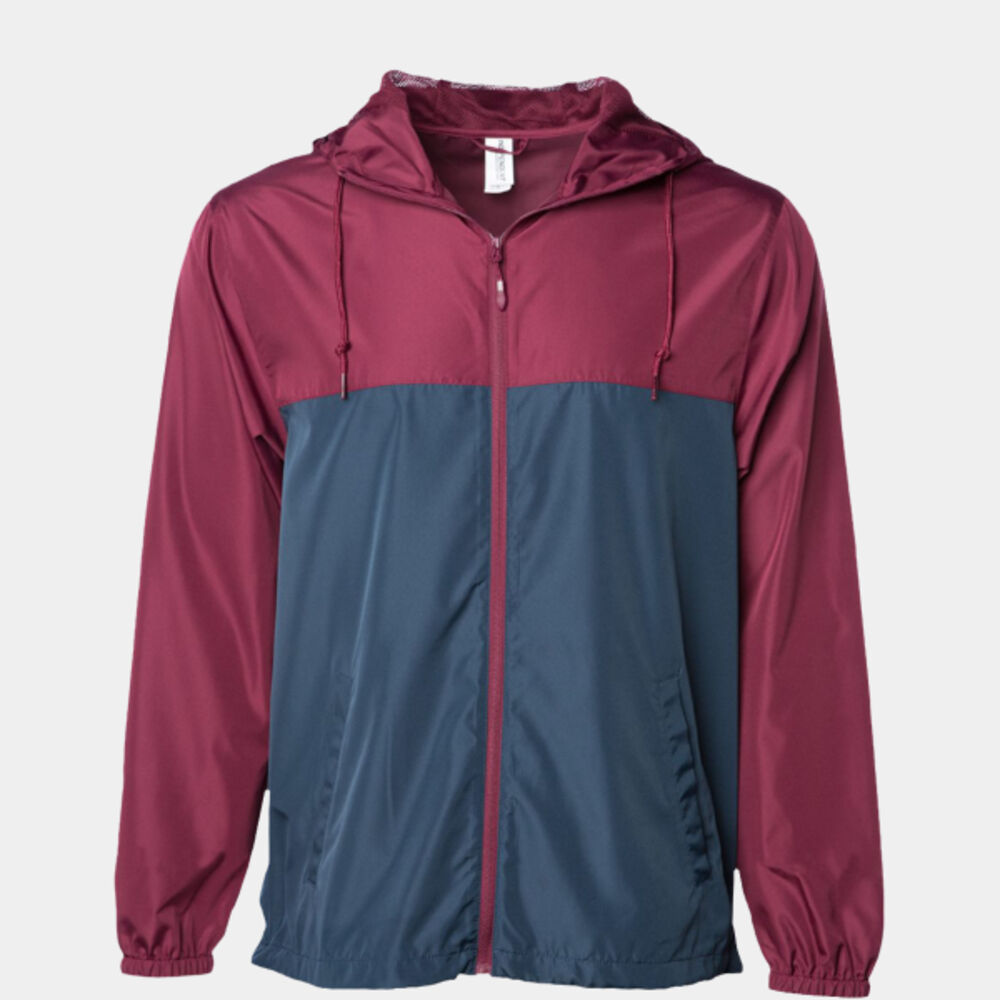 Men's Lightweight Windbreaker Full-Zip Jacket Thumbnail
