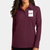 Women's Silk Touch Long Sleeve Polo Thumbnail