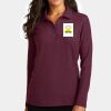 Women's Silk Touch Long Sleeve Polo Thumbnail