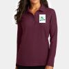 Women's Silk Touch Long Sleeve Polo Thumbnail