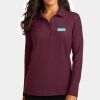Women's Silk Touch Long Sleeve Polo Thumbnail