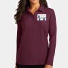 Women's Silk Touch Long Sleeve Polo Thumbnail